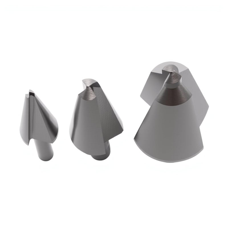 Driak 3pcs 16-30.5mm,5-20mm,3-14mm HSS Taper Power Drill Bit Umbrella Step Drill Set Cone Chamfer Cutter - Image 5